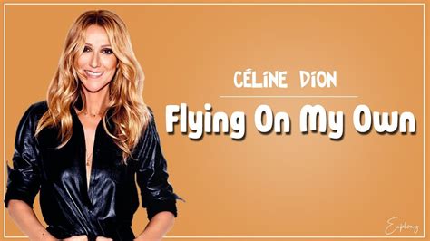 celine dion fly song